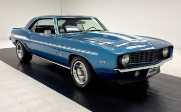 Chevrolet-Camaro-1969-Lemans-Blue-Black-1