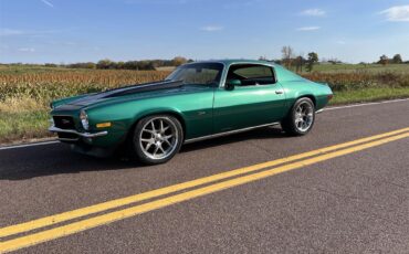 Chevrolet-Camaro-1971-Green-Black-17