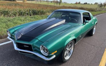 Chevrolet-Camaro-1971-Green-Black-26