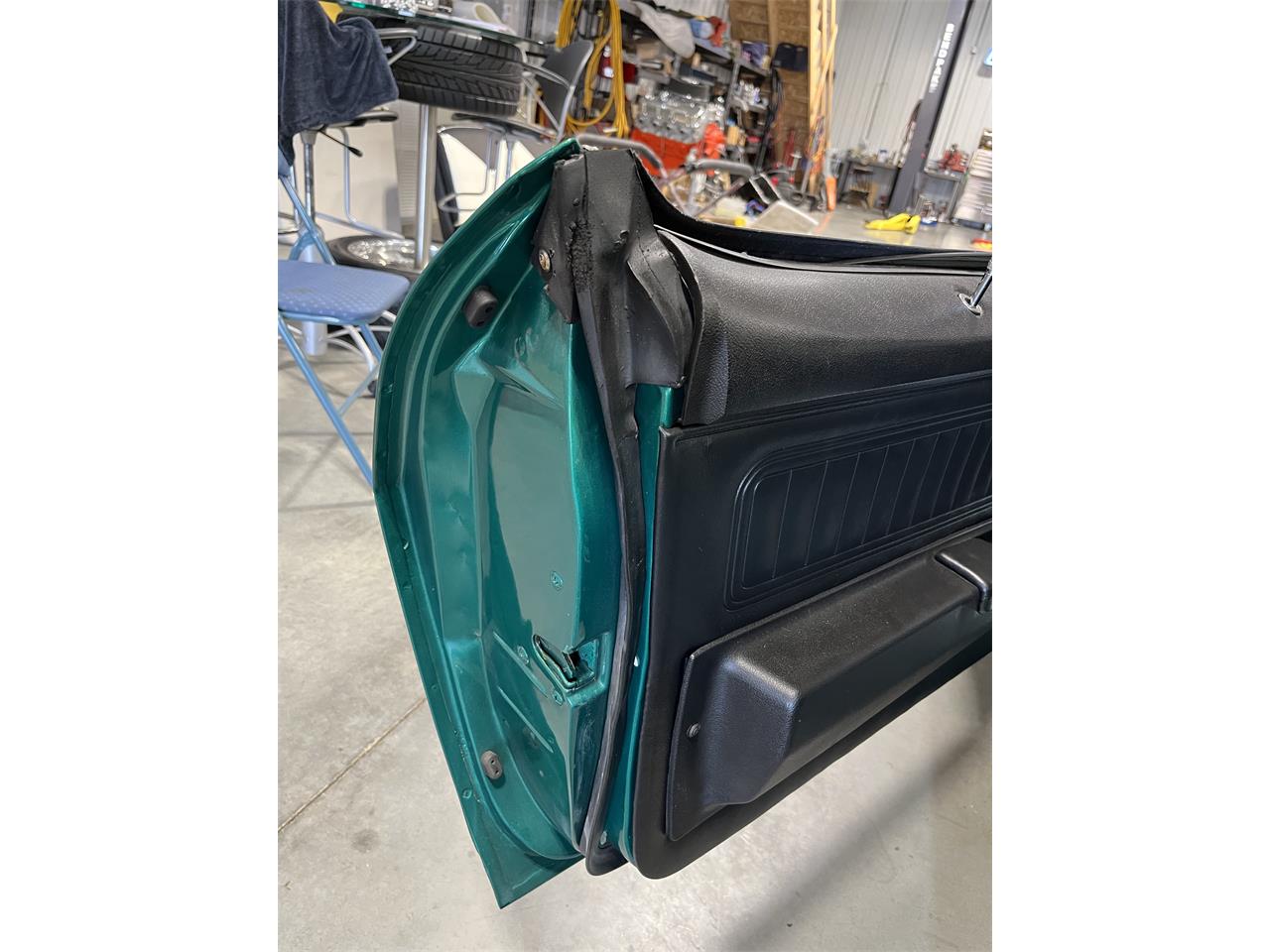 Chevrolet-Camaro-1971-Green-Black-56