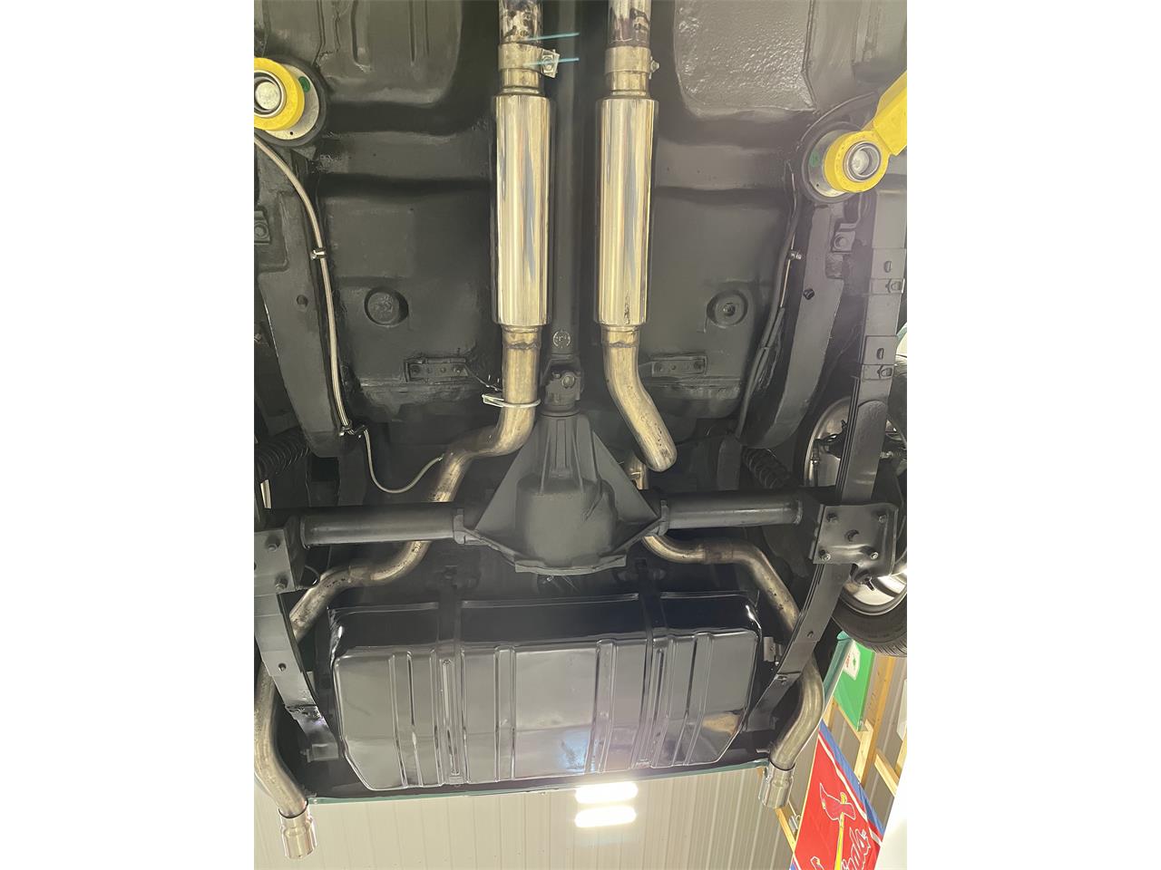 Chevrolet-Camaro-1971-Green-Black-57