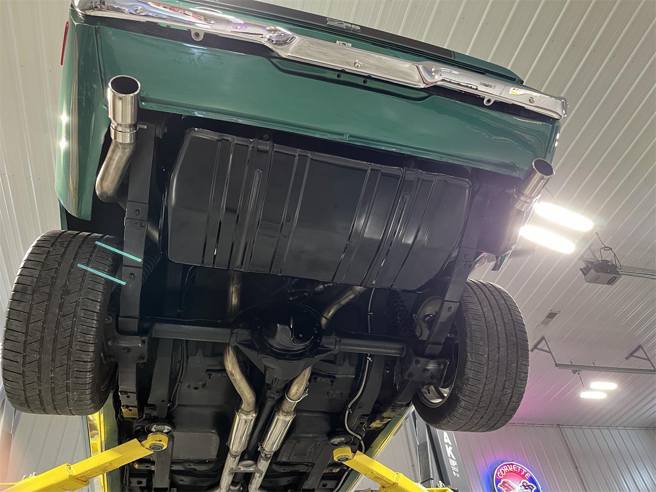 Chevrolet-Camaro-1971-Green-Black-7