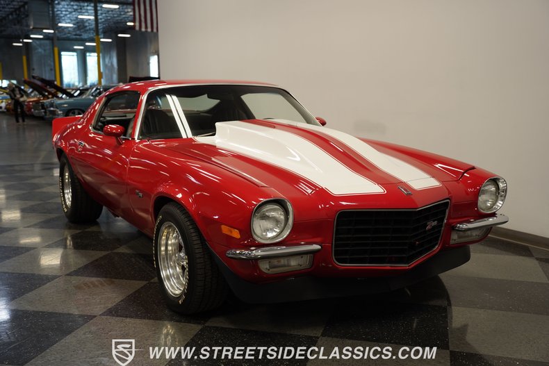 Chevrolet-Camaro-1972-Red-Black-27