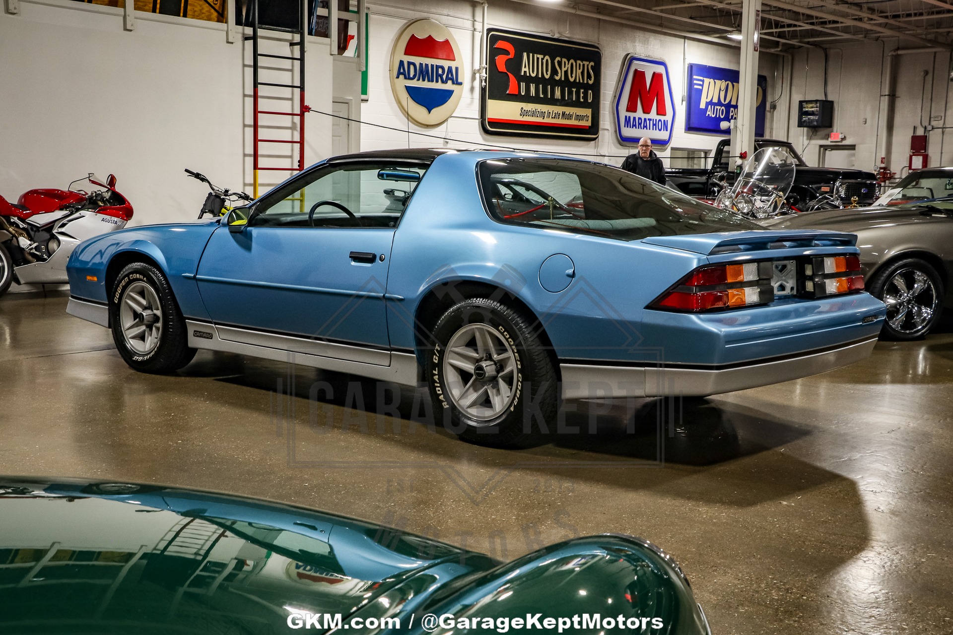 Chevrolet-Camaro-1988-Blue-Gray-17