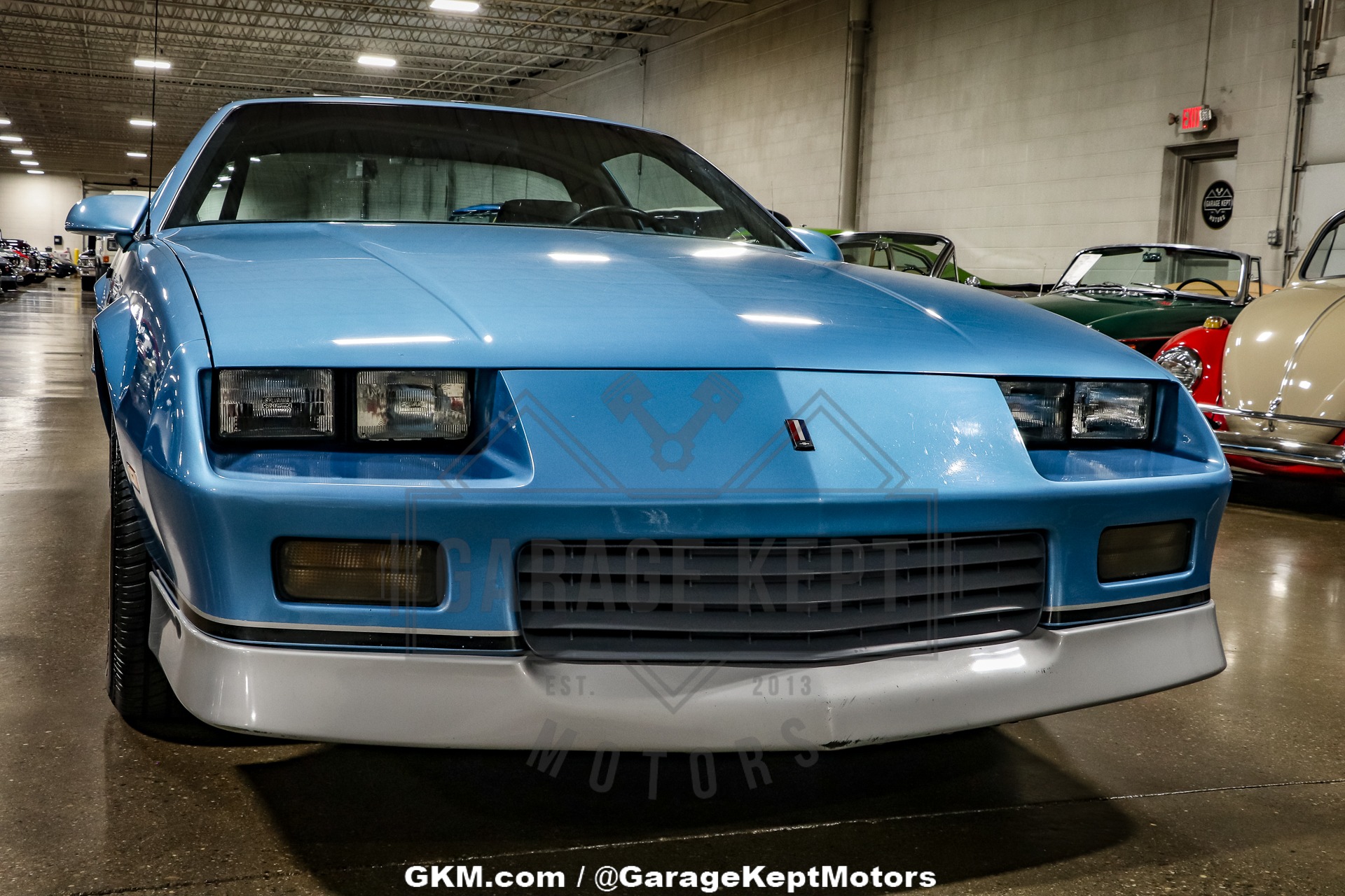 Chevrolet-Camaro-1988-Blue-Gray-26