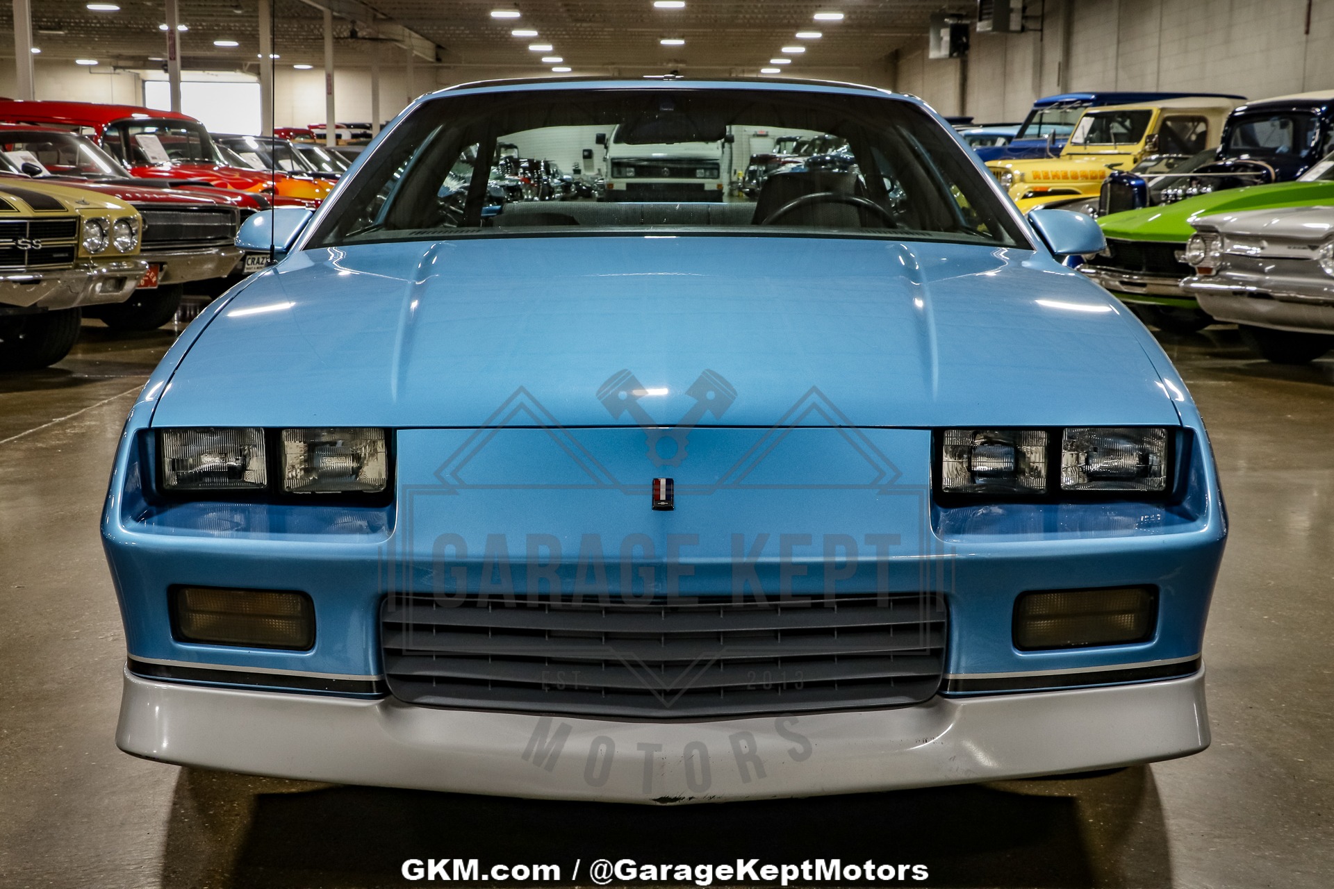 Chevrolet-Camaro-1988-Blue-Gray-28
