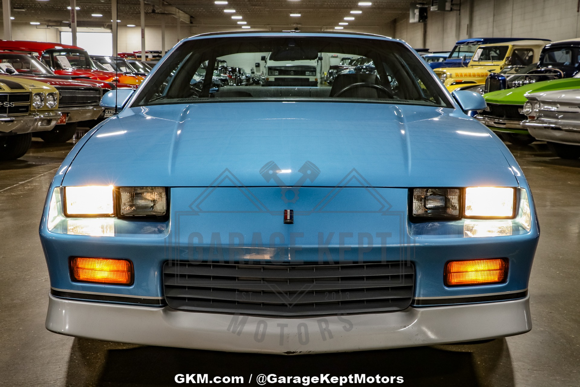 Chevrolet-Camaro-1988-Blue-Gray-29