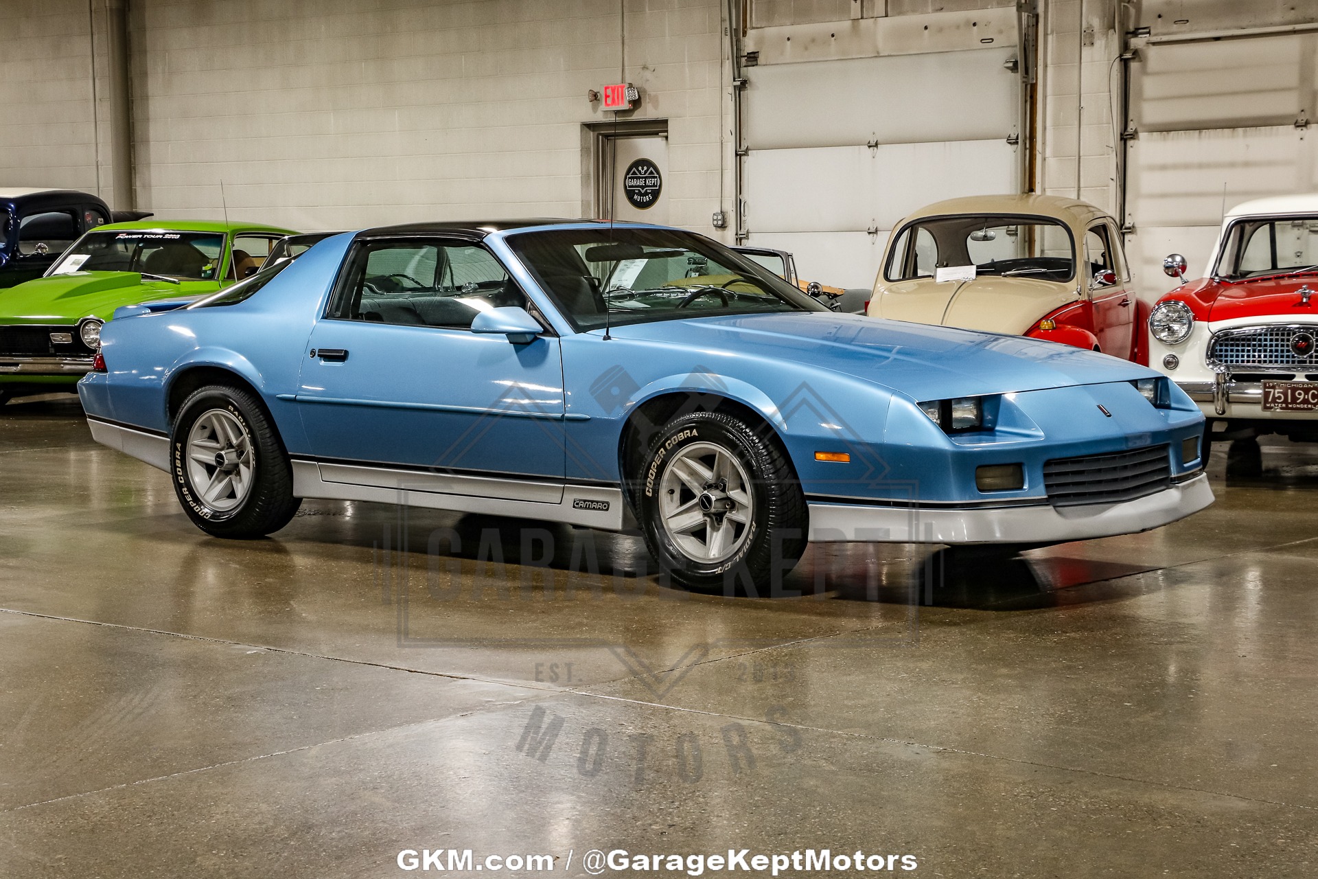 Chevrolet-Camaro-1988-Blue-Gray-46