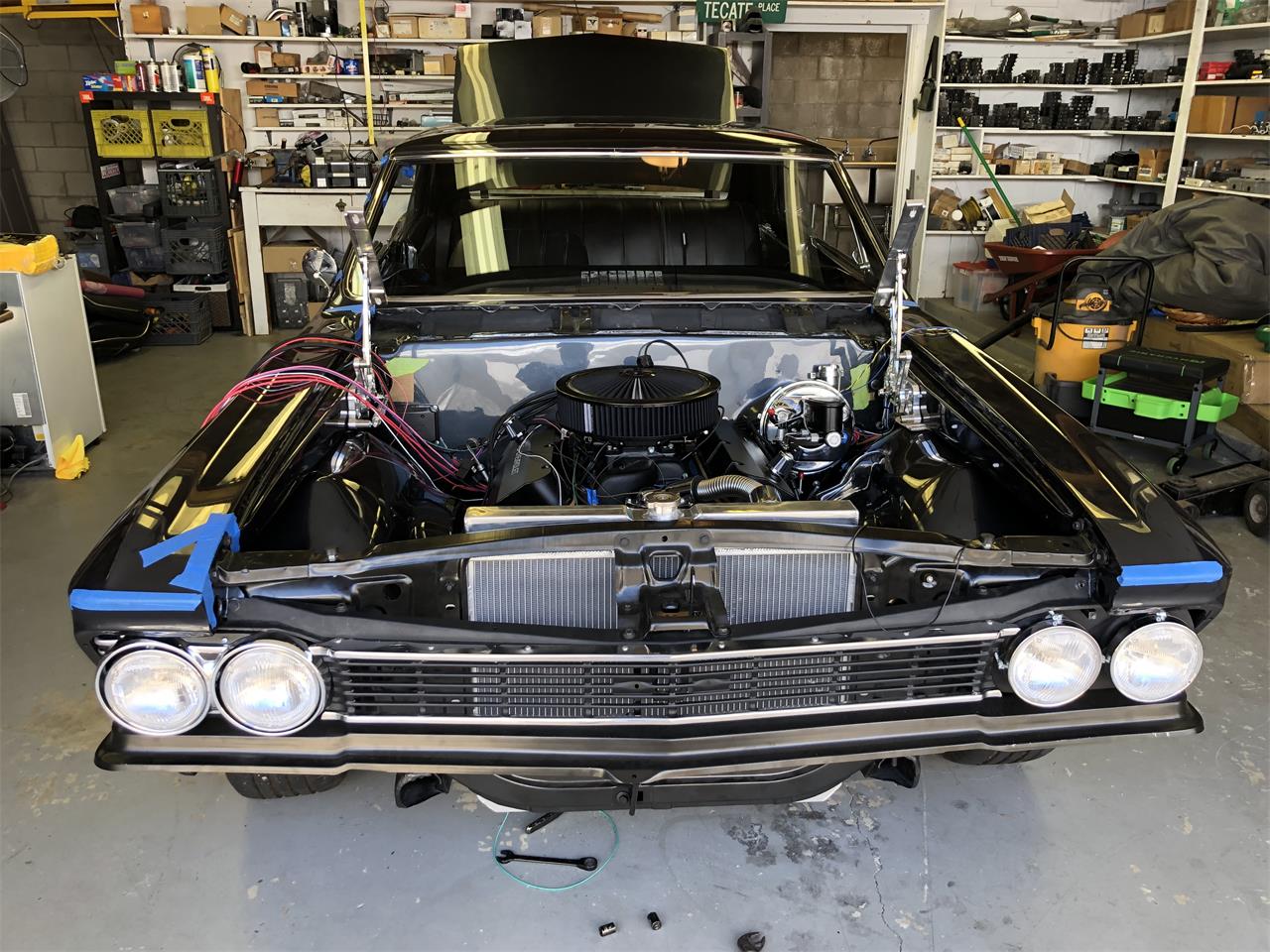 Chevrolet-Chevelle-1966-Dark-Grey-Metallic-black-10