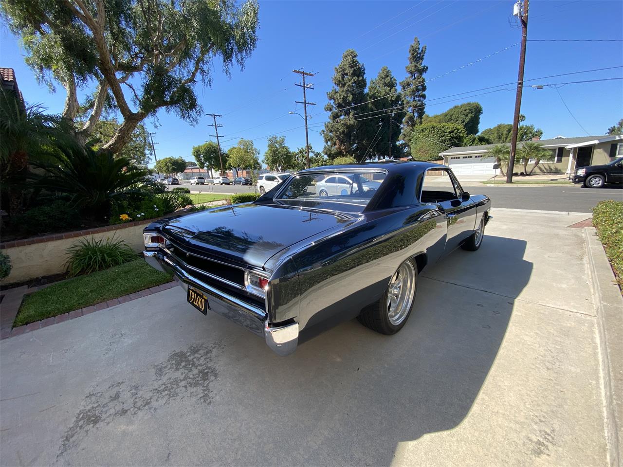 Chevrolet-Chevelle-1966-Dark-Grey-Metallic-black-4