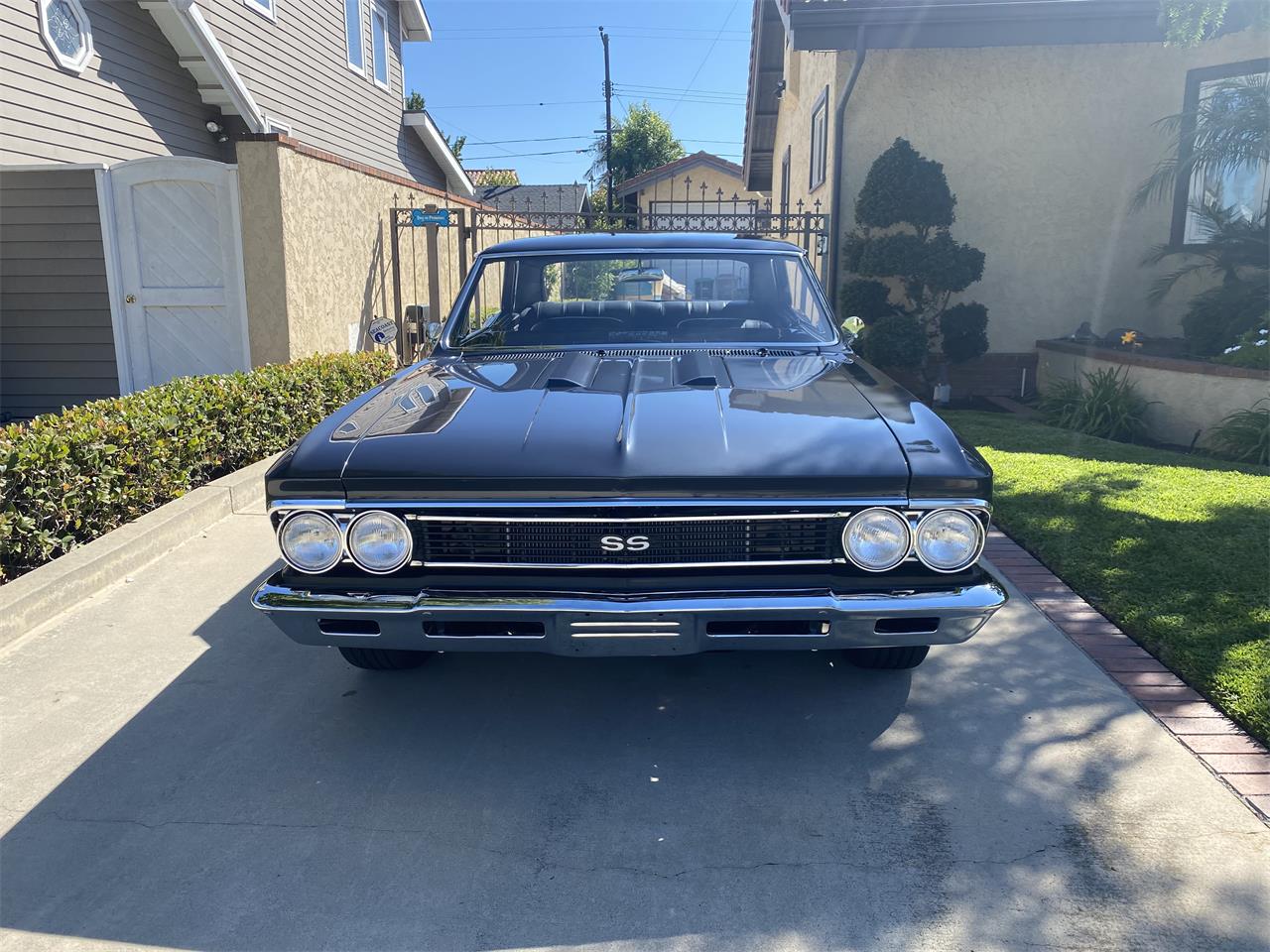 Chevrolet-Chevelle-1966-Dark-Grey-Metallic-black-7