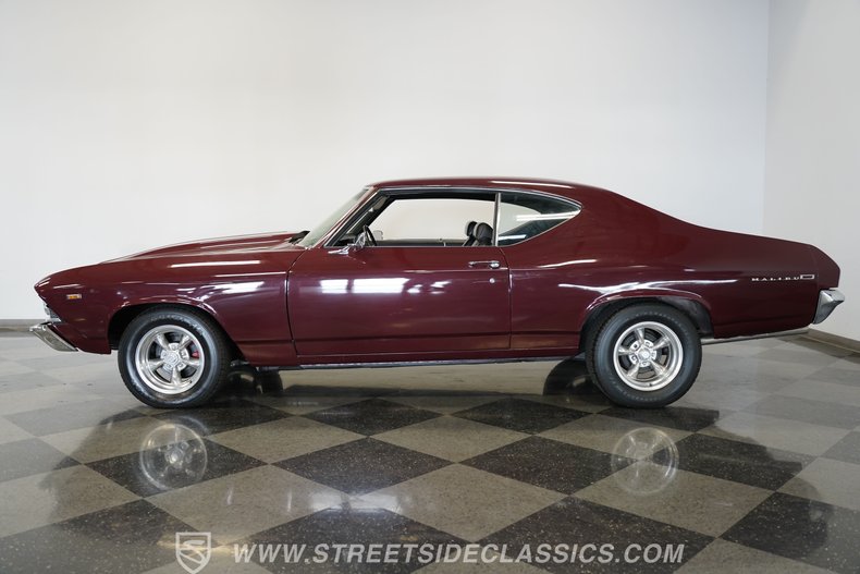 Chevrolet-Chevelle-1969-Burgundy-Black-6