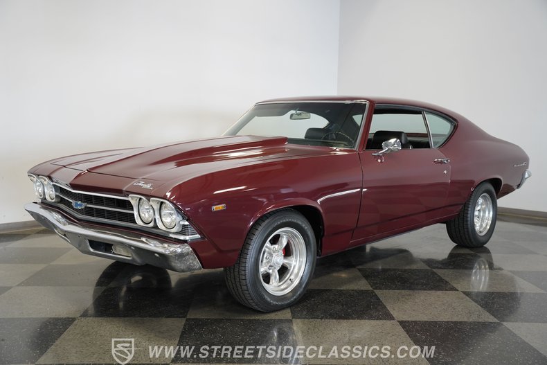 Chevrolet-Chevelle-1969-Burgundy-Black-8