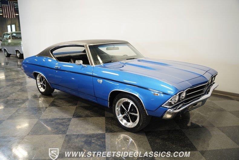 Chevrolet-Chevelle-1969-Dark-Blue-Black-1