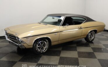 Chevrolet-Chevelle-1969-Olympic-Gold-Black-49