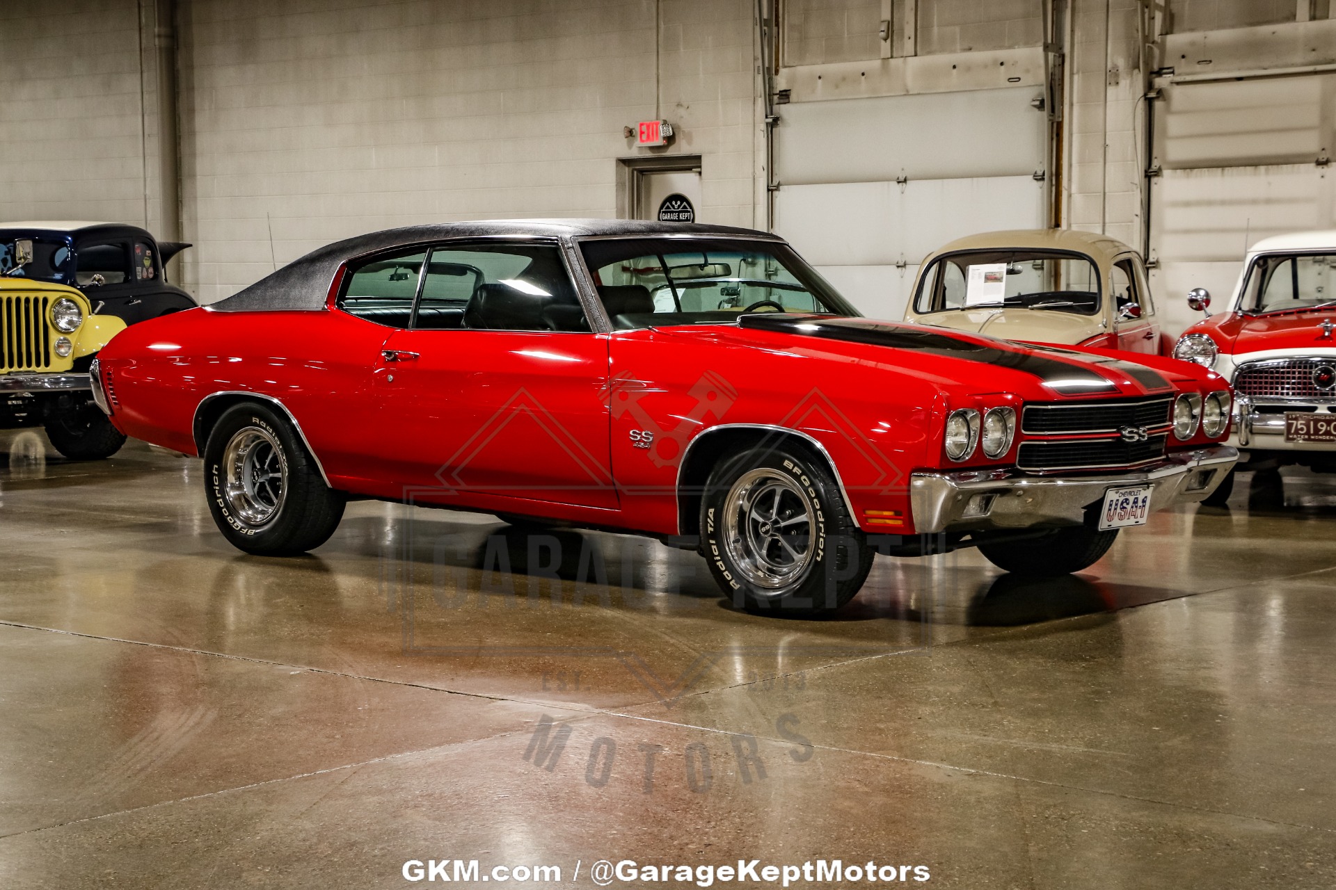 Chevrolet-Chevelle-1970-Red-Black