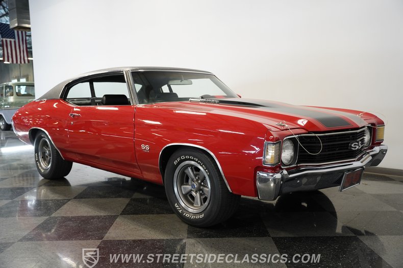 Chevrolet-Chevelle-1972-Red-Black-46