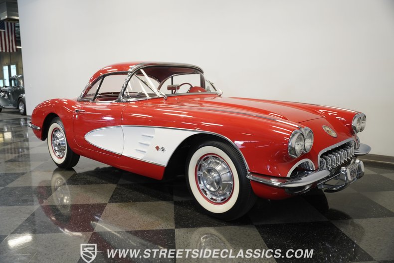 Chevrolet-Corvette-1960-Roman-Red-Red-45