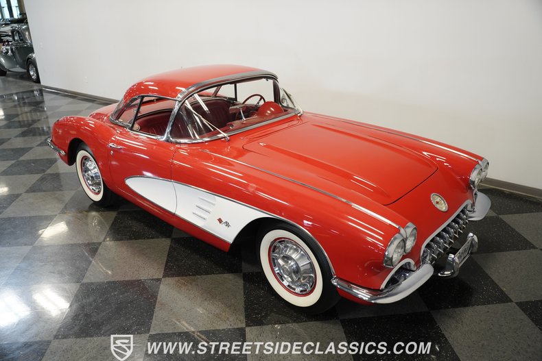 Chevrolet-Corvette-1960-Roman-Red-Red-46