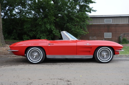 Chevrolet-Corvette-1963-Red-Red-1