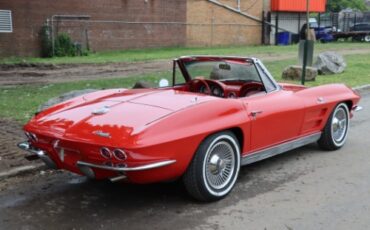 Chevrolet-Corvette-1963-Red-Red-2