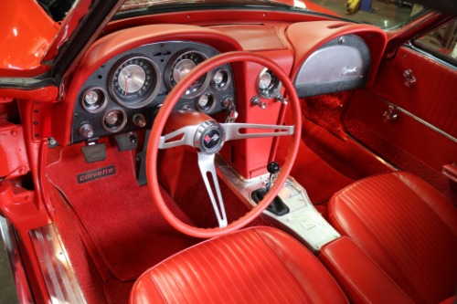 Chevrolet-Corvette-1963-Red-Red-5