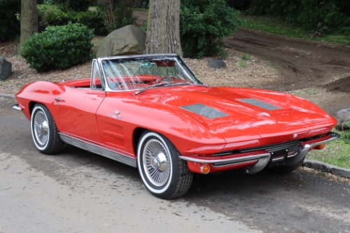 Chevrolet-Corvette-1963-Red-Red