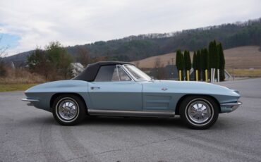Chevrolet-Corvette-1964-Silver-Blue-Black-5