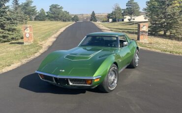 Chevrolet-Corvette-1972-Elkhart-Green-Black-1