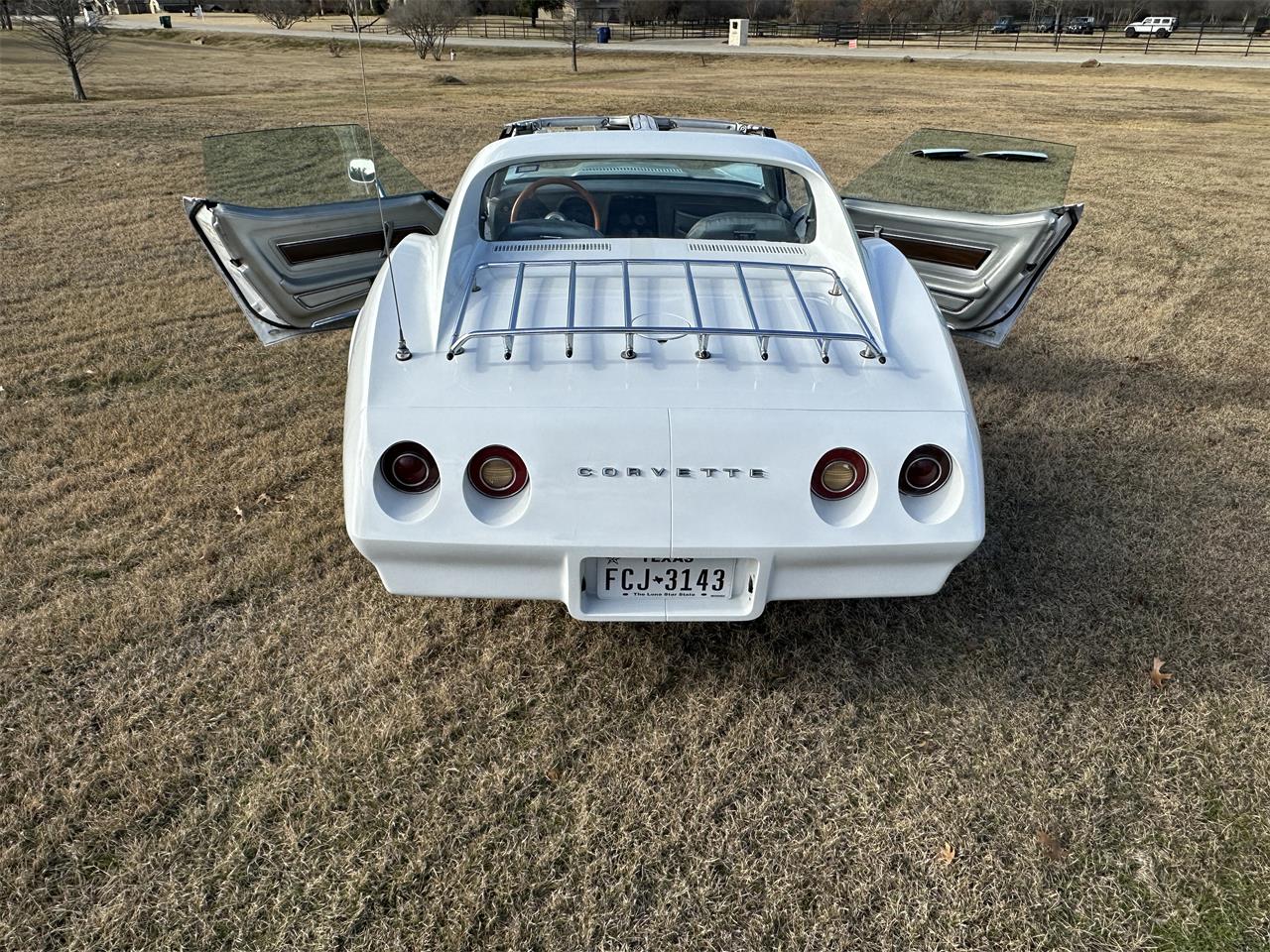 Chevrolet-Corvette-1974-White-Silver-11