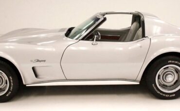 Chevrolet-Corvette-1976-Silver-Metallic-Smoke-Gray-1
