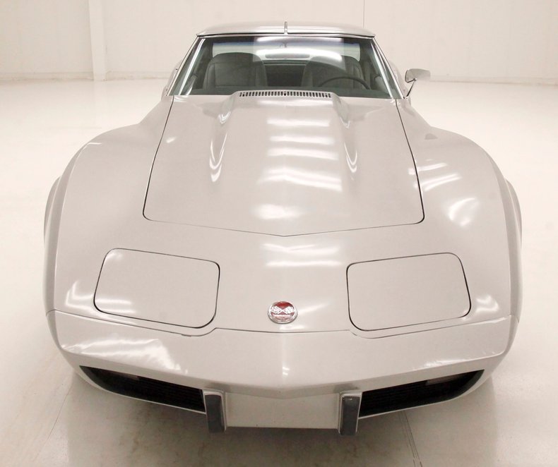 Chevrolet-Corvette-1976-Silver-Metallic-Smoke-Gray-14