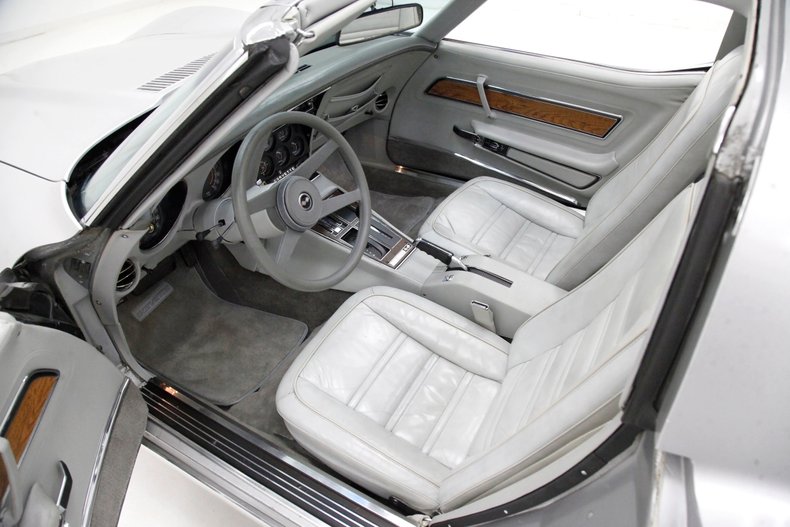Chevrolet-Corvette-1976-Silver-Metallic-Smoke-Gray-28