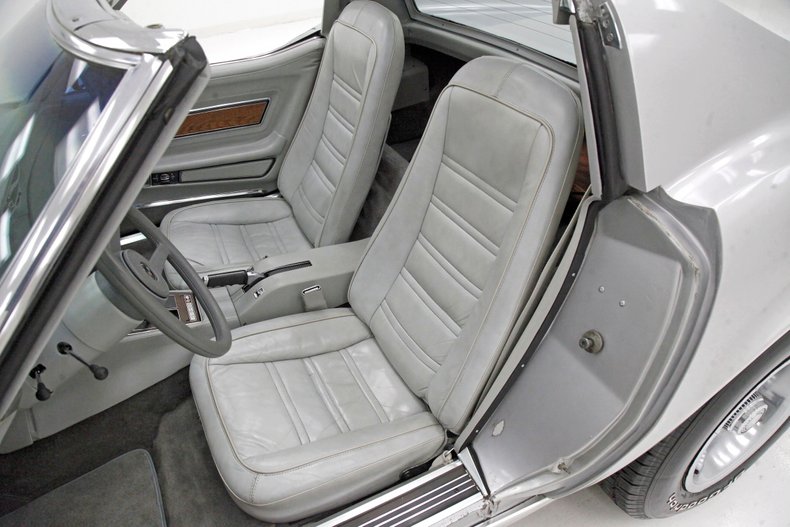 Chevrolet-Corvette-1976-Silver-Metallic-Smoke-Gray-29