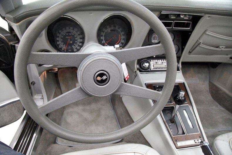 Chevrolet-Corvette-1976-Silver-Metallic-Smoke-Gray-30