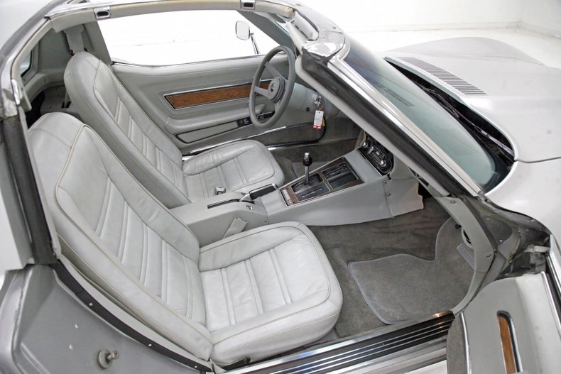 Chevrolet-Corvette-1976-Silver-Metallic-Smoke-Gray-36
