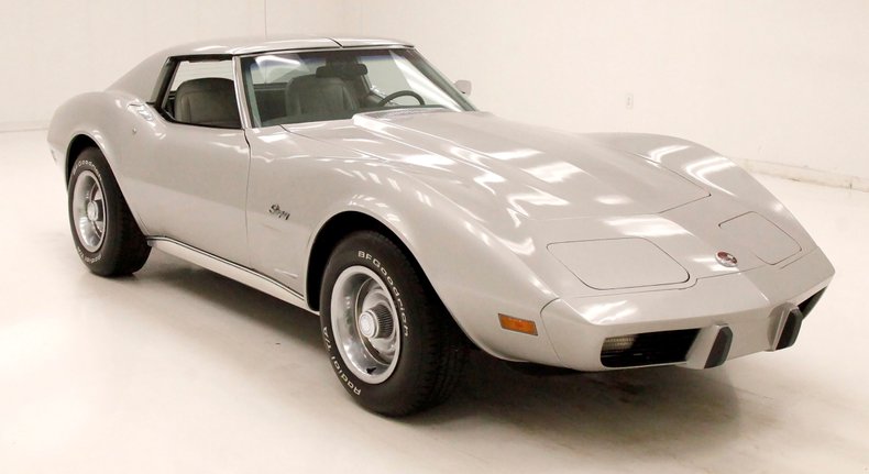 Chevrolet-Corvette-1976-Silver-Metallic-Smoke-Gray-5