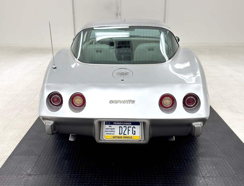 Chevrolet-Corvette-1978-Silver-Oyster-4