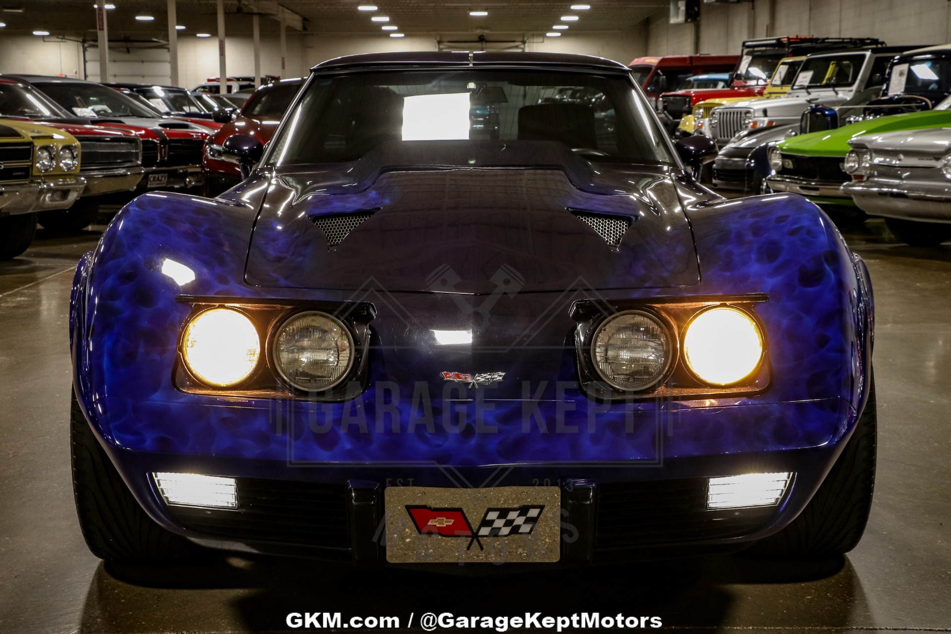 Chevrolet-Corvette-1979-Blue-Black-10