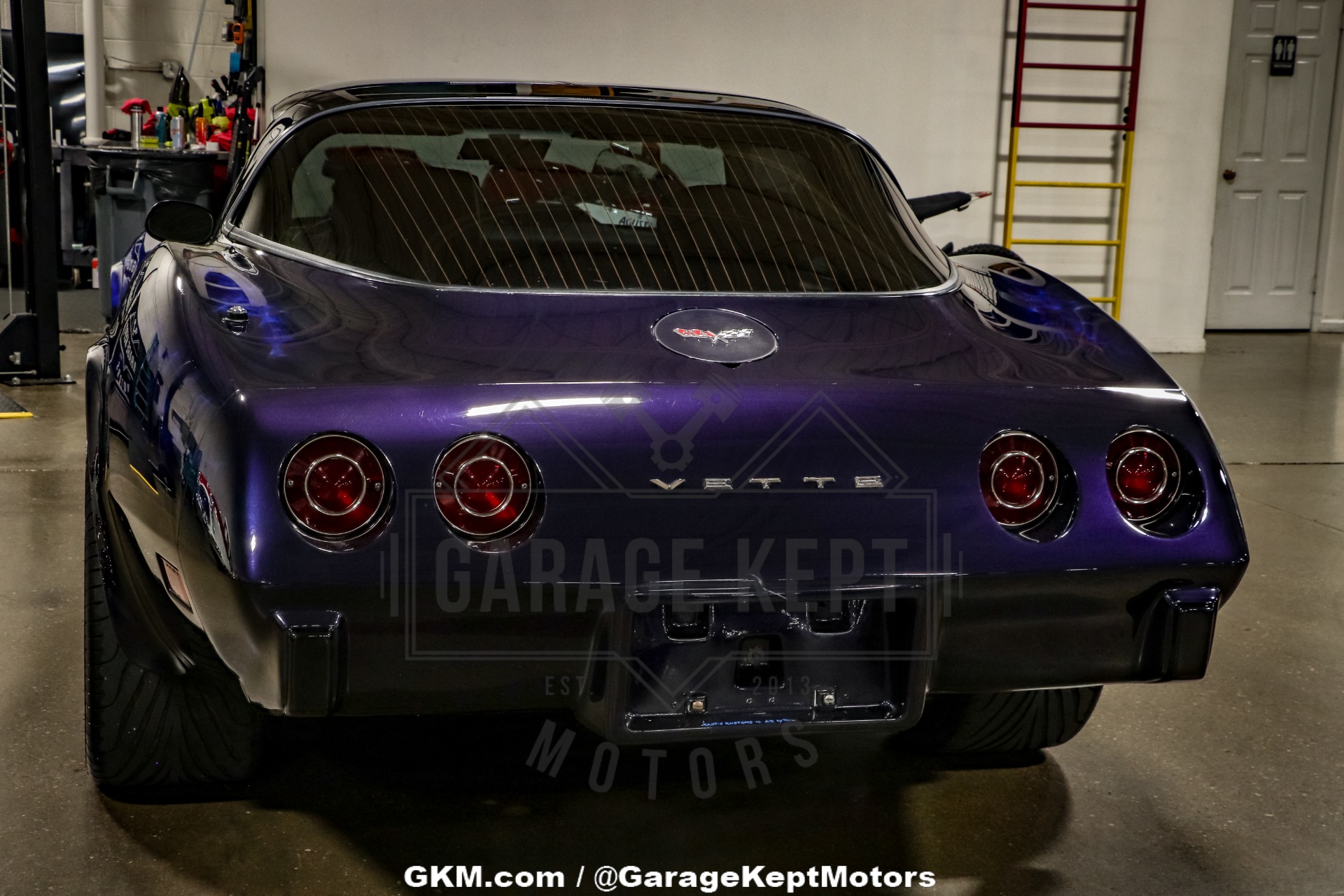 Chevrolet-Corvette-1979-Blue-Black-14