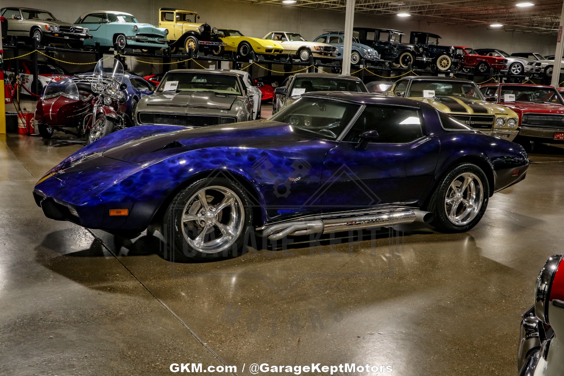 Chevrolet-Corvette-1979-Blue-Black-17