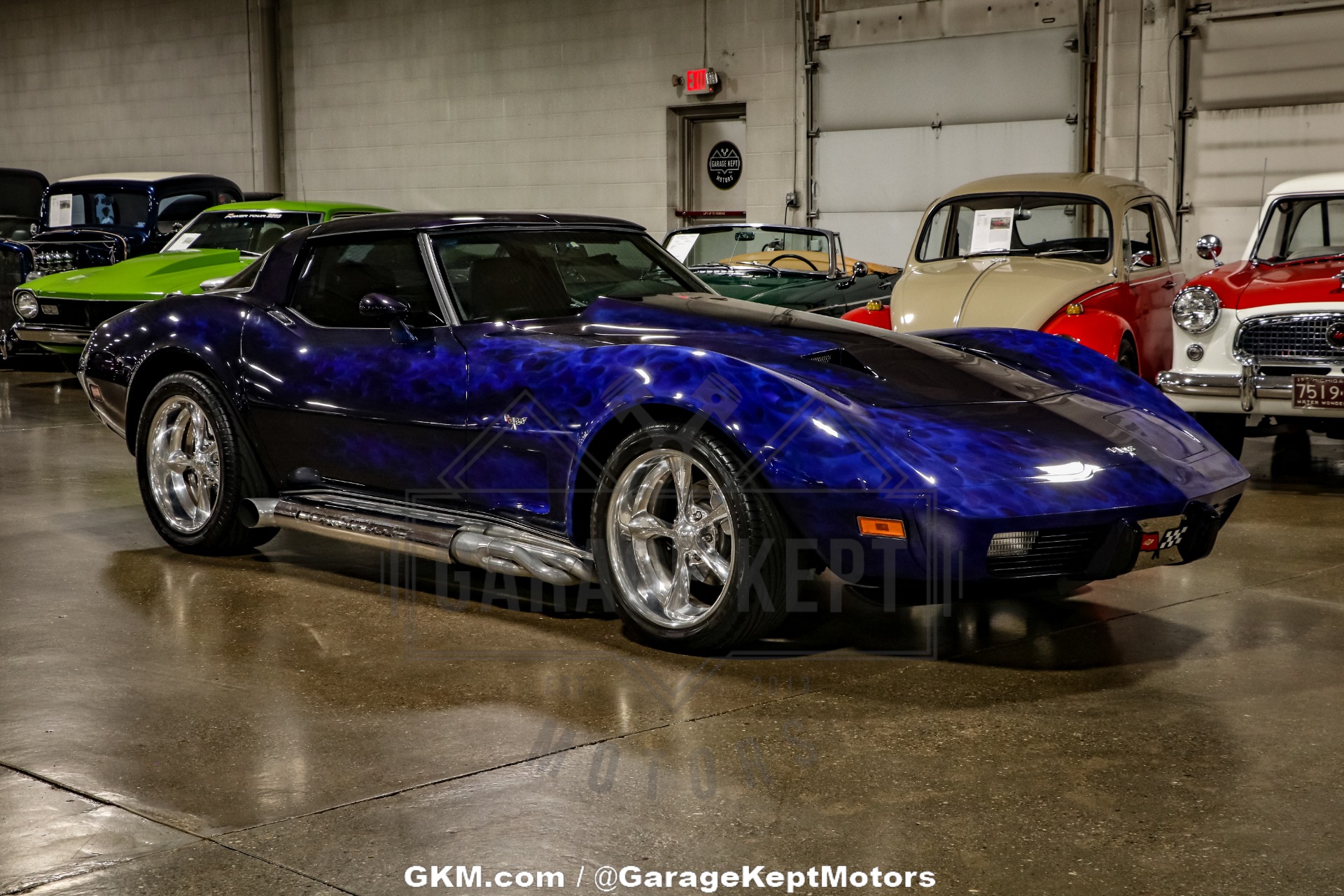 Chevrolet-Corvette-1979-Blue-Black-23
