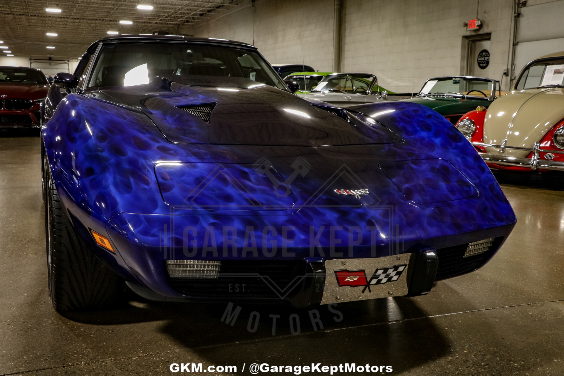 Chevrolet-Corvette-1979-Blue-Black-26