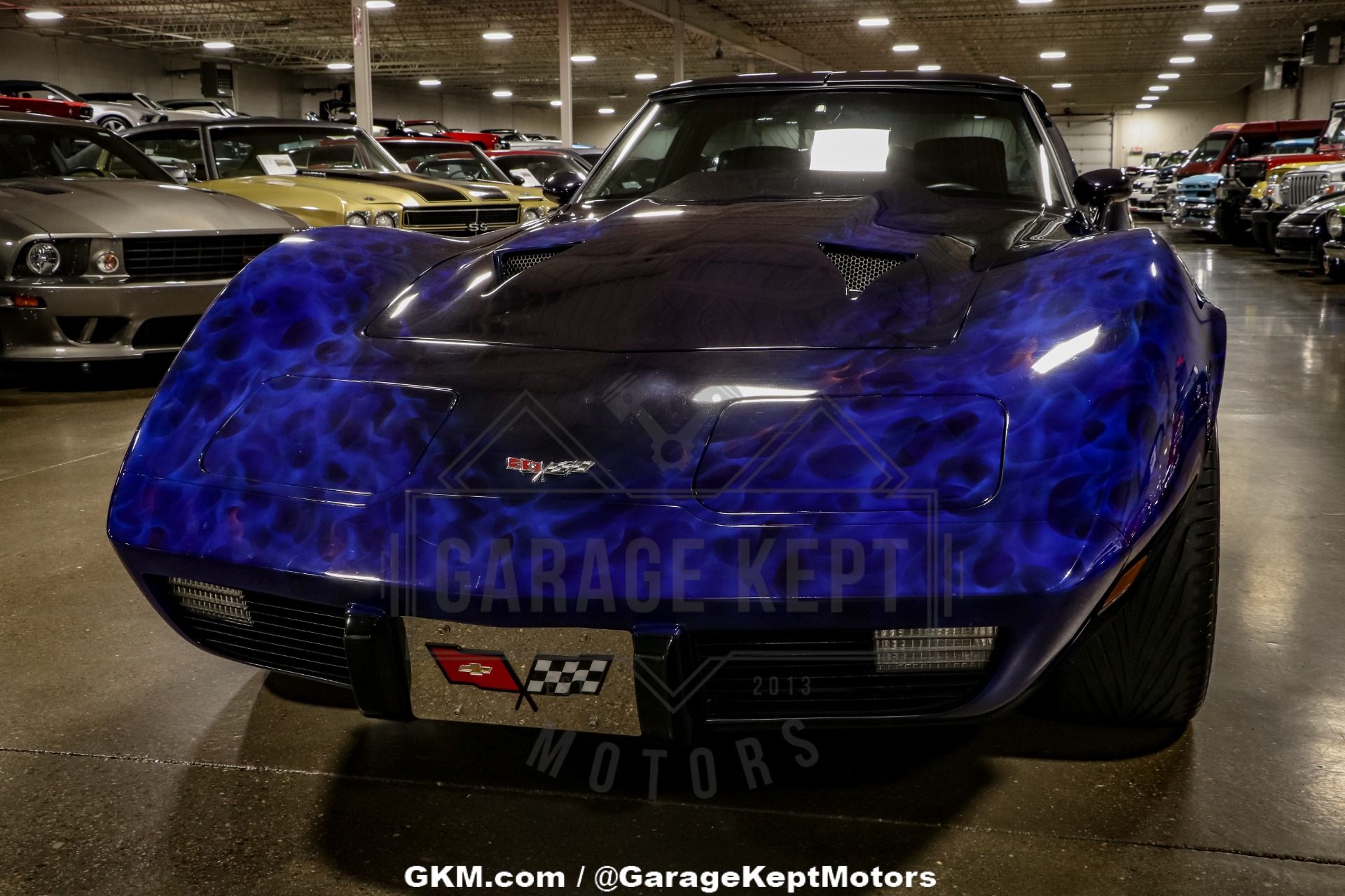 Chevrolet-Corvette-1979-Blue-Black-27