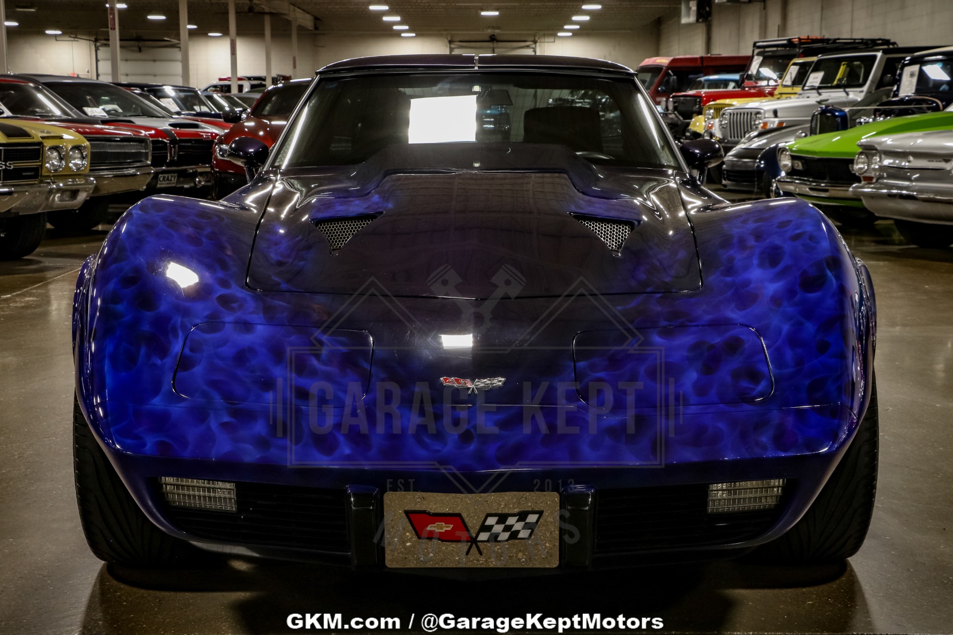 Chevrolet-Corvette-1979-Blue-Black-28