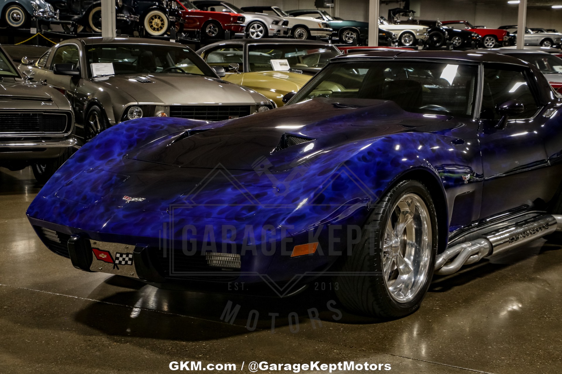 Chevrolet-Corvette-1979-Blue-Black-29