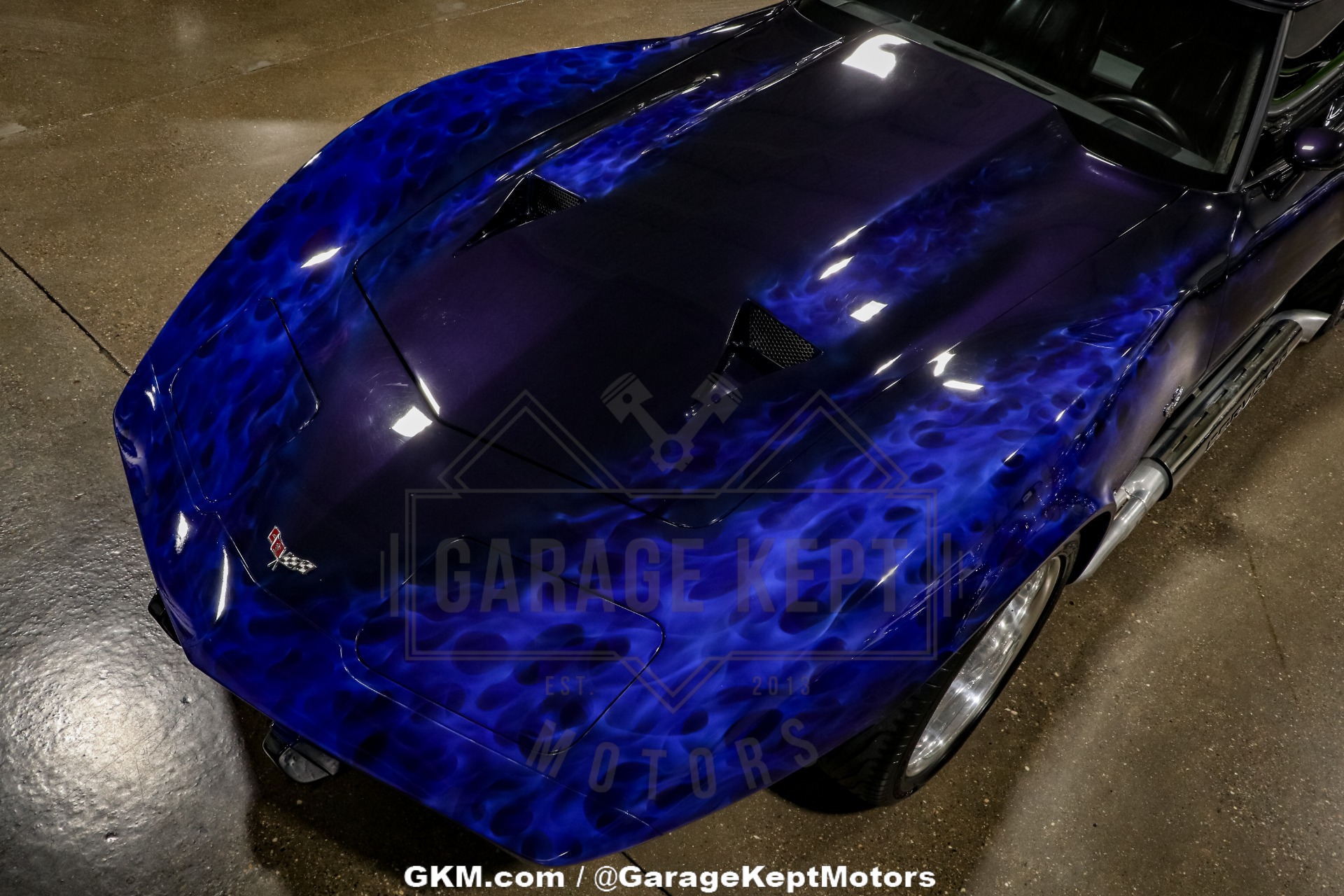 Chevrolet-Corvette-1979-Blue-Black-30