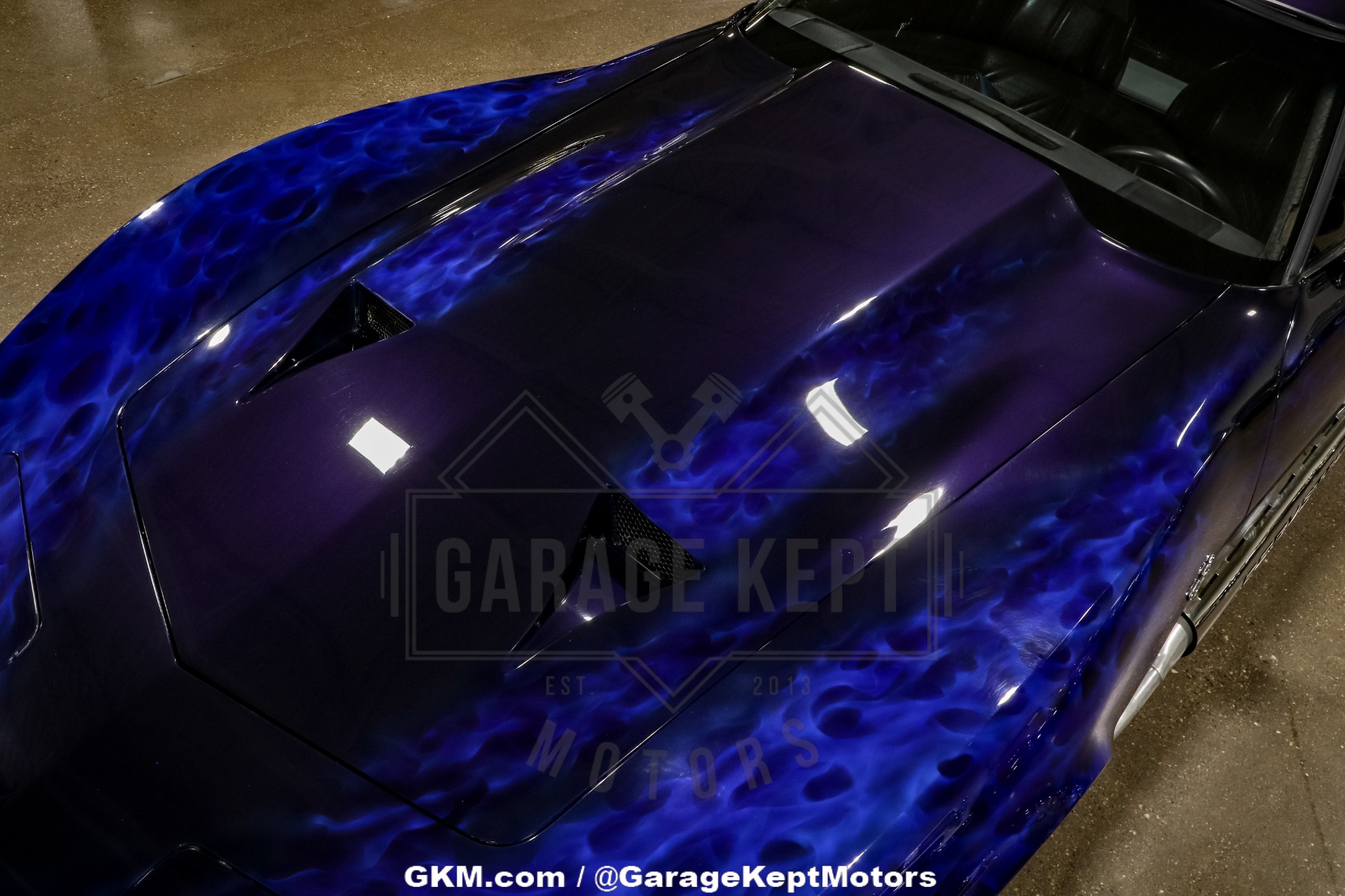 Chevrolet-Corvette-1979-Blue-Black-31