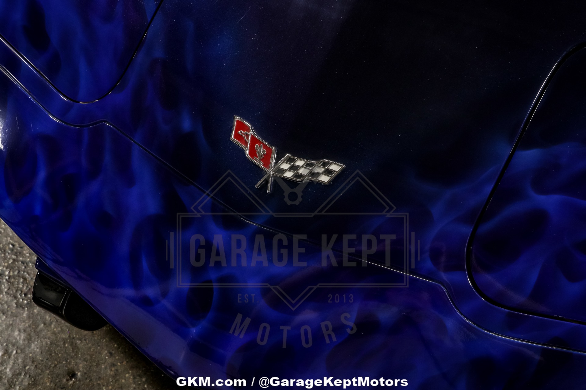 Chevrolet-Corvette-1979-Blue-Black-34