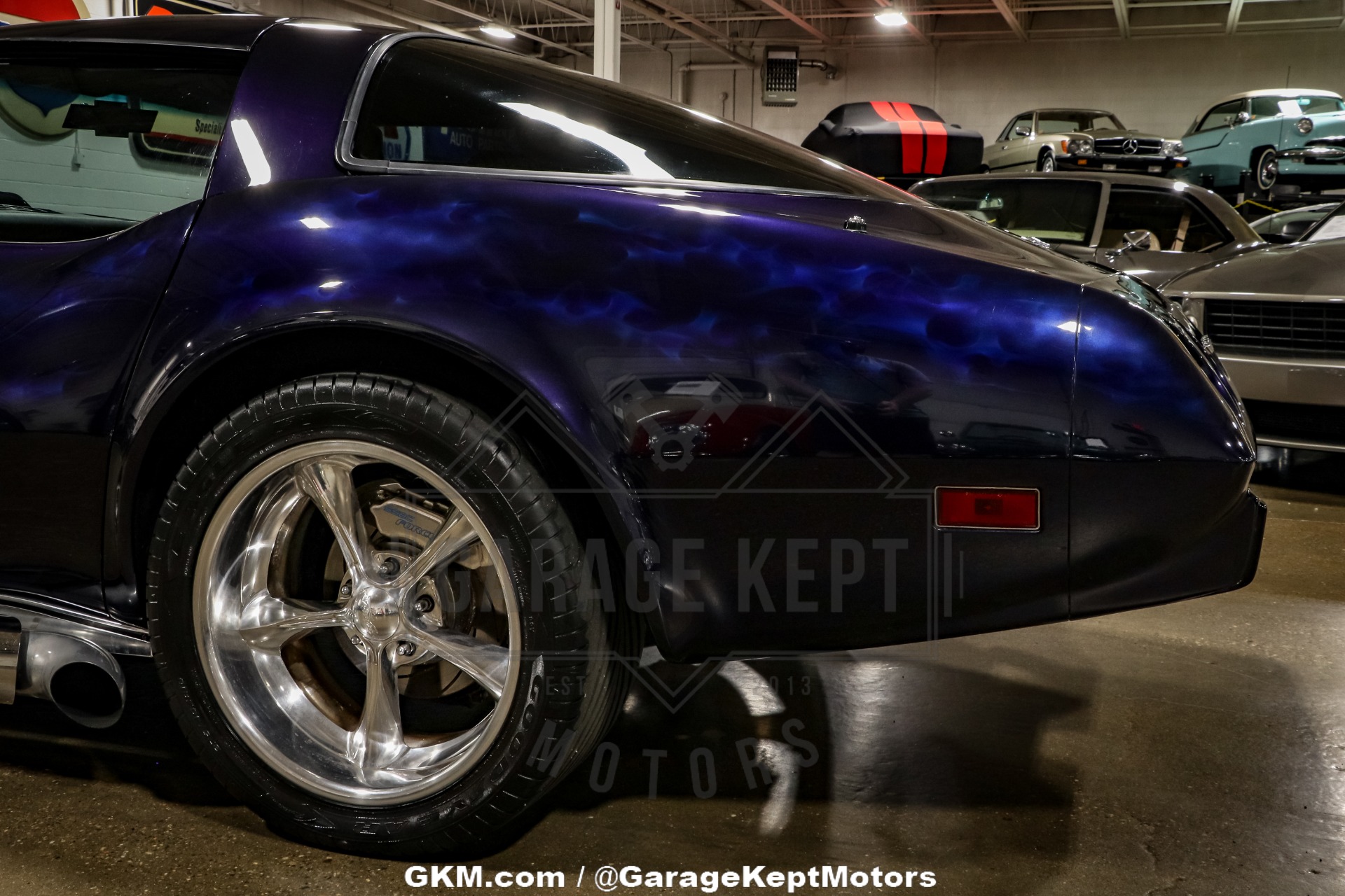 Chevrolet-Corvette-1979-Blue-Black-38